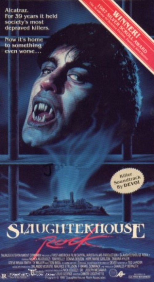 Slaughterhouse Rock - VHS movie cover