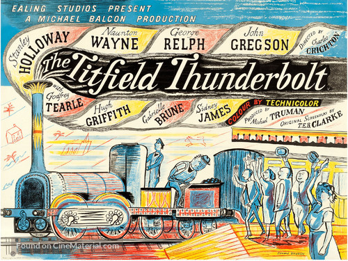 The Titfield Thunderbolt - British Movie Poster