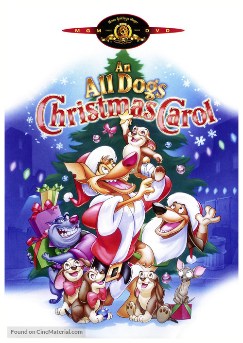 An All Dogs Christmas Carol - DVD movie cover