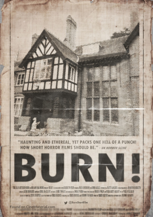 Burn - British Movie Poster