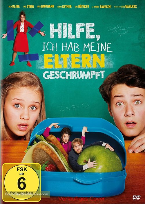 Hilfe, ich habe meine Eltern geschrumpft - German DVD movie cover