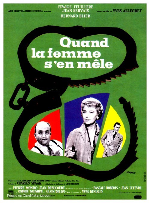 Quand la femme s&#039;en m&ecirc;le - French Movie Poster