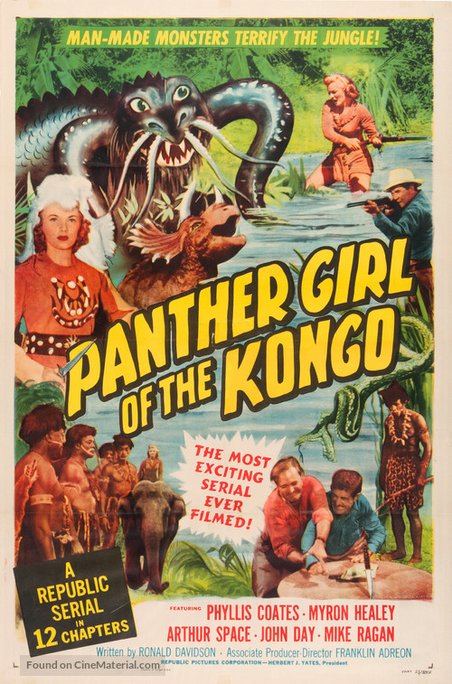 Panther Girl of the Kongo - Movie Poster