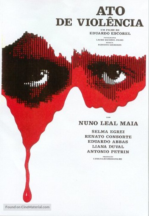 Ato de Viol&ecirc;ncia - Brazilian Movie Poster