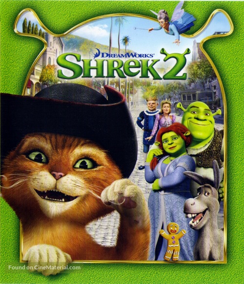 Shrek 2 - French Blu-Ray movie cover