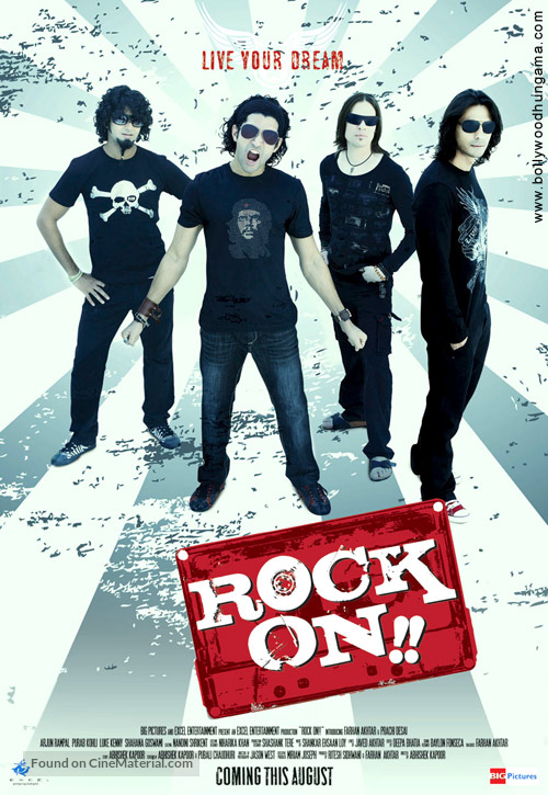 Rock On - Indian poster