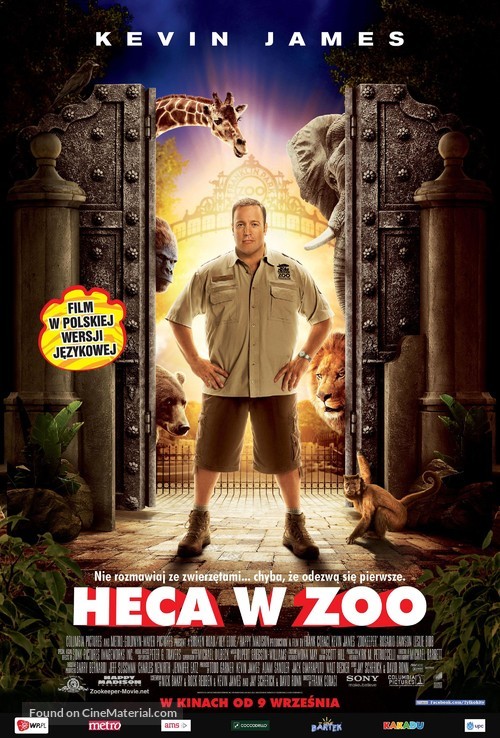 The Zookeeper - Polish Movie Poster