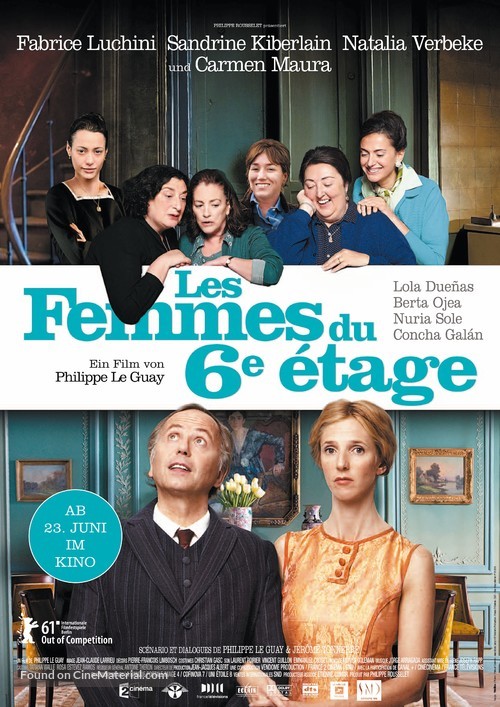 Les femmes du 6&egrave;me &eacute;tage - Swiss Movie Poster