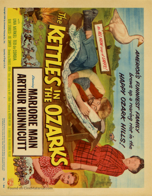 The Kettles in the Ozarks - Movie Poster