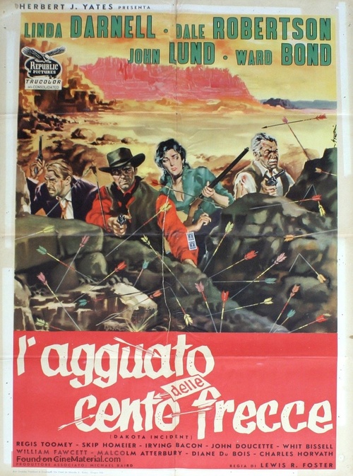 Dakota Incident - Italian Movie Poster
