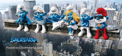 The Smurfs - Swedish Movie Poster