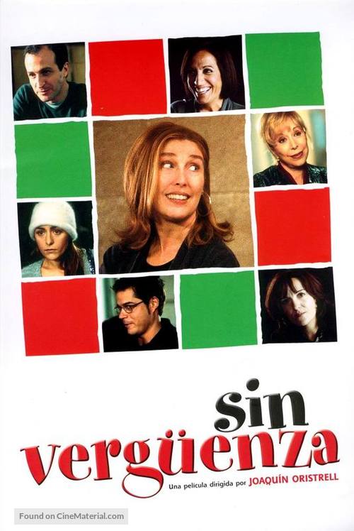 Sin verg&uuml;enza - Spanish Movie Poster