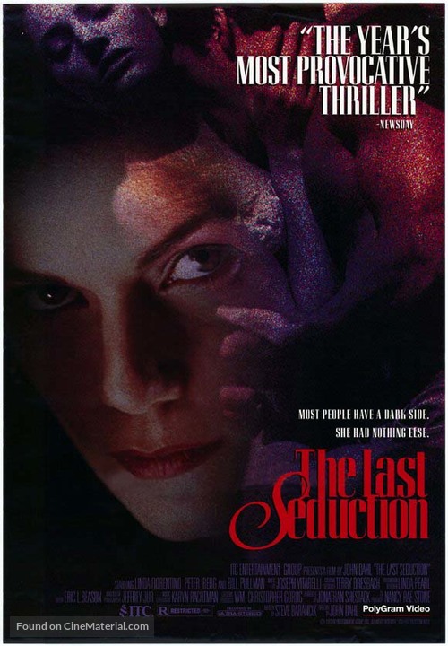 The Last Seduction - DVD movie cover