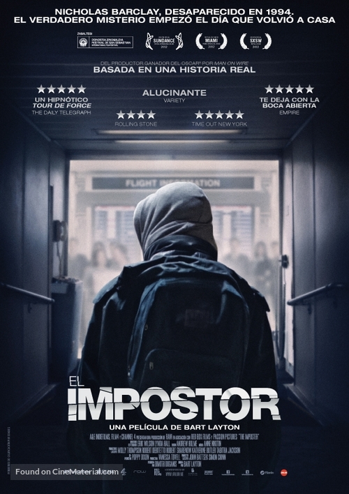 The Imposter - Spanish Movie Poster