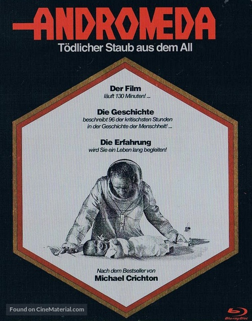 The Andromeda Strain - German Blu-Ray movie cover