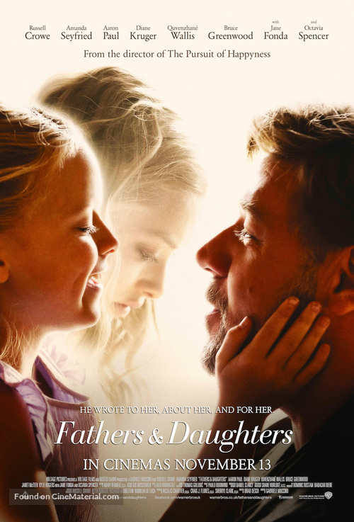 Fathers and Daughters - British Movie Poster