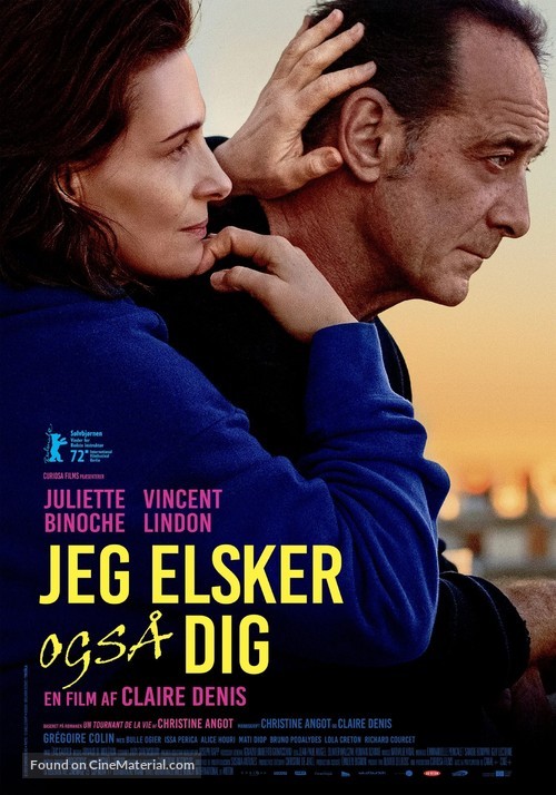 Avec amour et acharnement - Danish Movie Poster