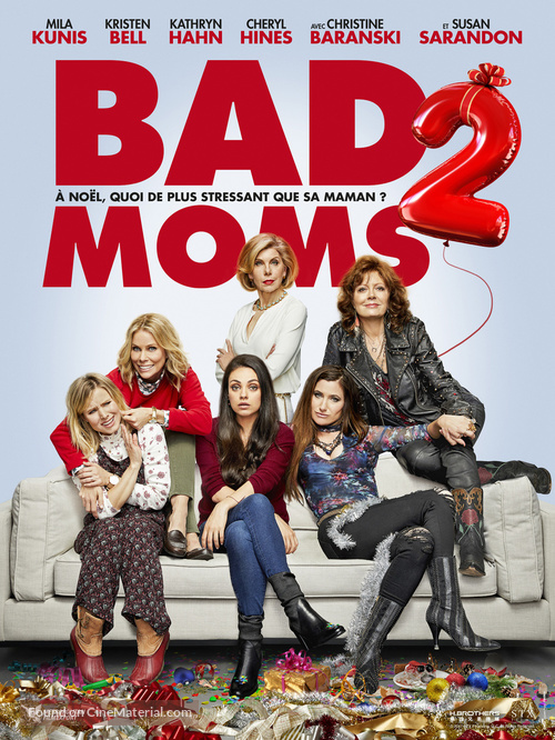 A Bad Moms Christmas - French Movie Poster