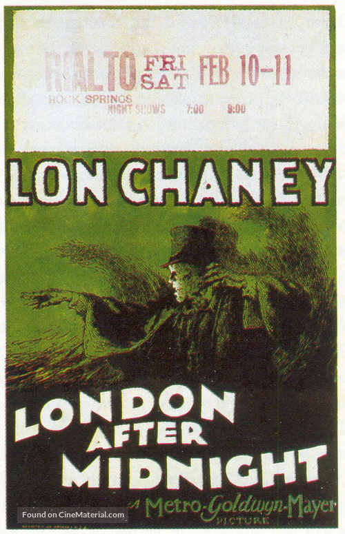 London After Midnight - Movie Poster