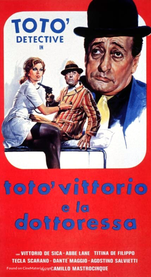 Tot&ograve;, Vittorio e la dottoressa - Italian Movie Poster