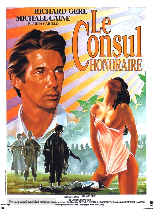 The Honorary Consul - French Movie Poster