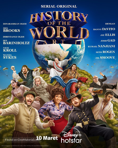 &quot;History of the World: Part II&quot; - Indonesian Movie Poster