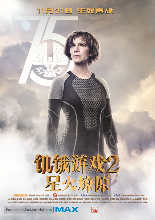 The Hunger Games: Catching Fire - Chinese Movie Poster