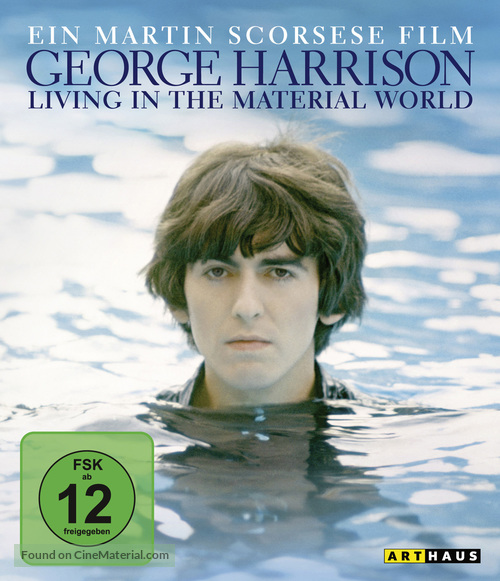 George Harrison: Living in the Material World - German Blu-Ray movie cover