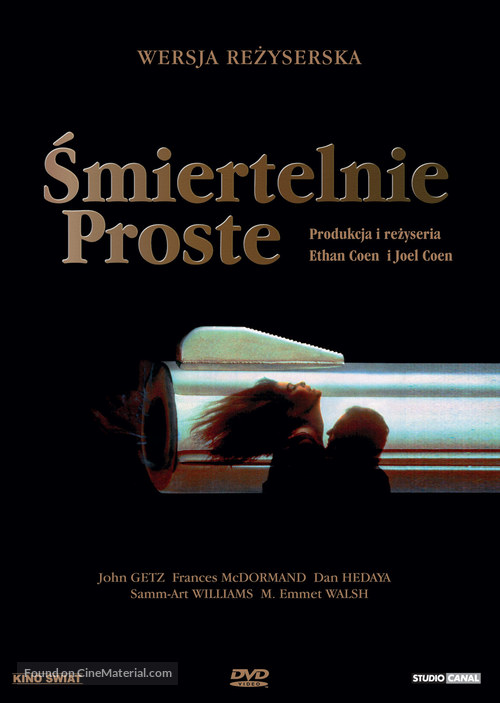 Blood Simple - Polish DVD movie cover