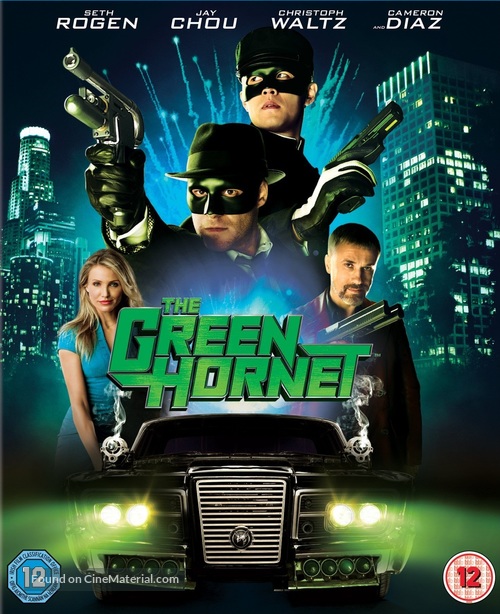 The Green Hornet - British Blu-Ray movie cover