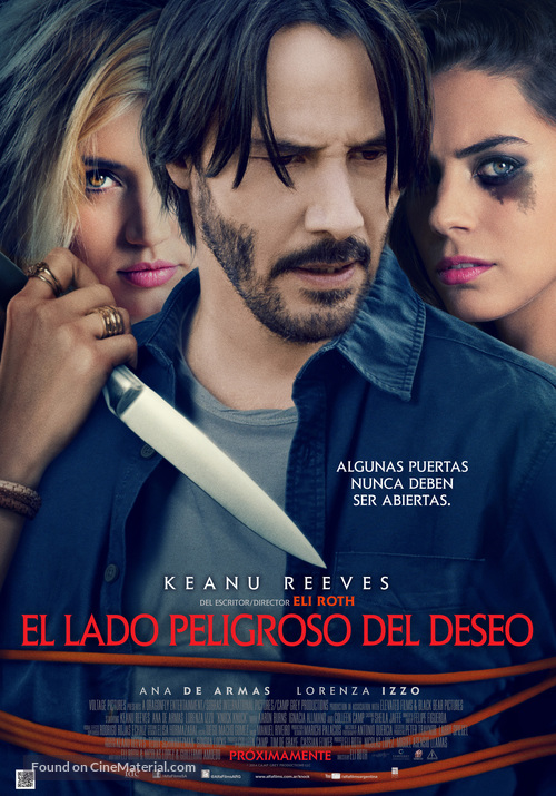 Knock Knock - Argentinian Movie Poster