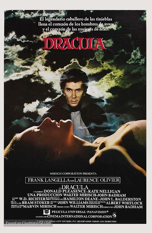 Dracula - Spanish Movie Poster