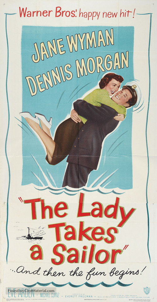 The Lady Takes a Sailor - Movie Poster