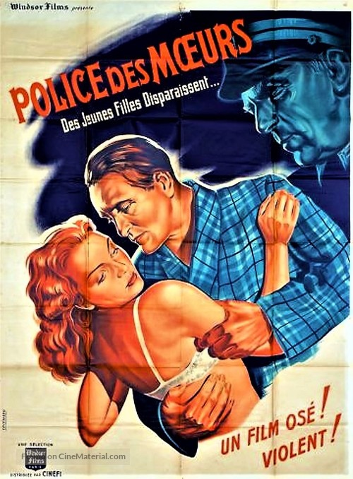 Unge piger forsvinder i K&oslash;benhavn - French Movie Poster