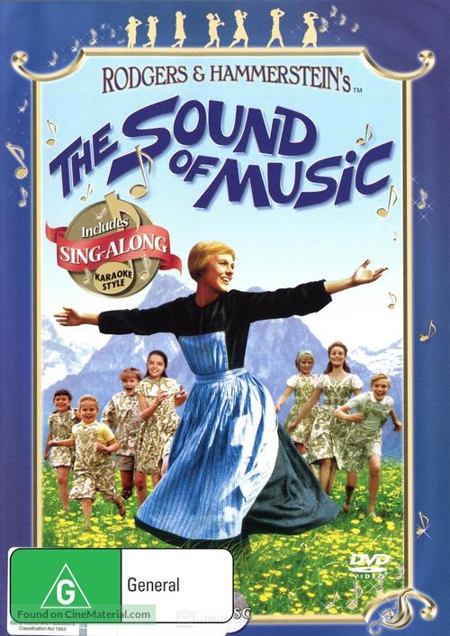 The Sound of Music - Australian DVD movie cover