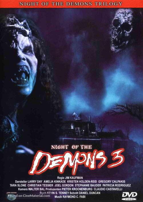 Night of the Demons III - German DVD movie cover