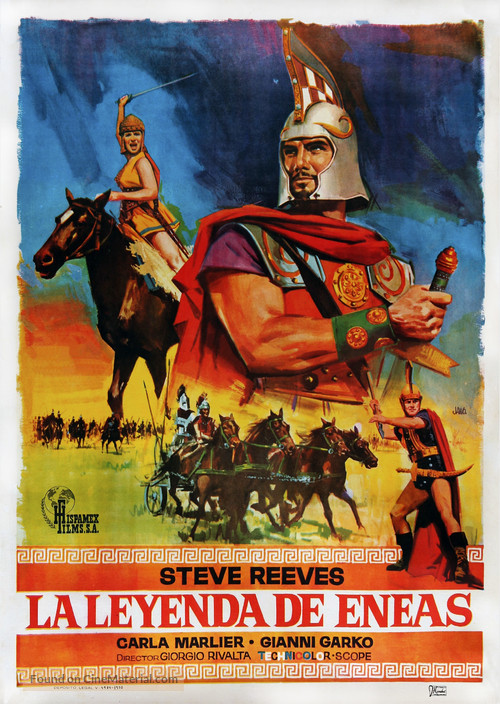 Leggenda di Enea, La - Spanish Movie Poster