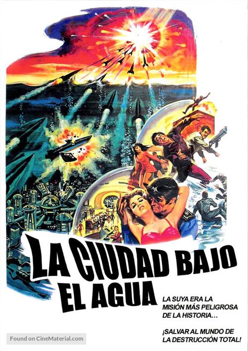 City Beneath the Sea - Spanish DVD movie cover