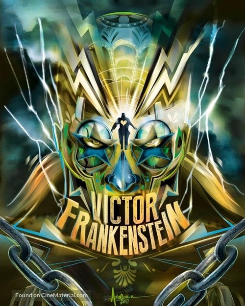 Victor Frankenstein - German Blu-Ray movie cover