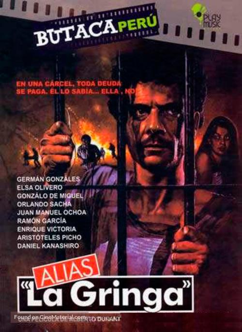 Alias &#039;La Gringa&#039; - Peruvian Movie Cover