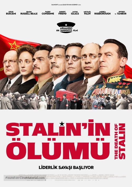 The Death of Stalin - Turkish Movie Poster