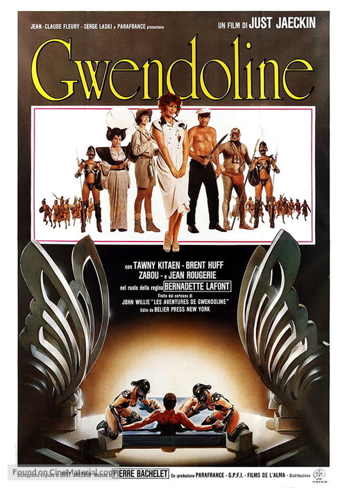 Gwendoline - Italian Movie Poster