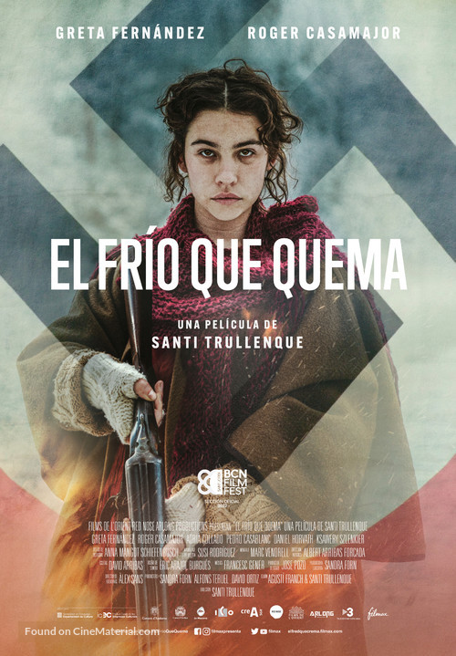 El fred que crema - Spanish Movie Poster