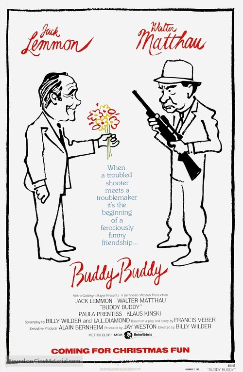 Buddy Buddy - Advance movie poster