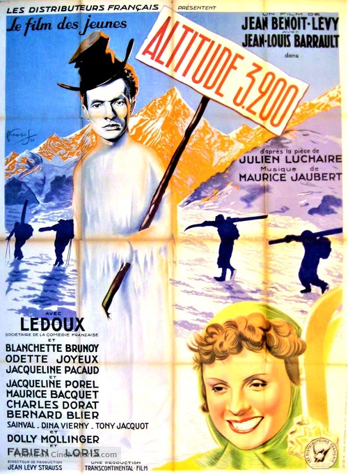 Altitude 3.200 - French Movie Poster