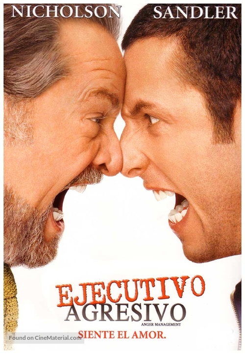 Anger Management - Spanish DVD movie cover