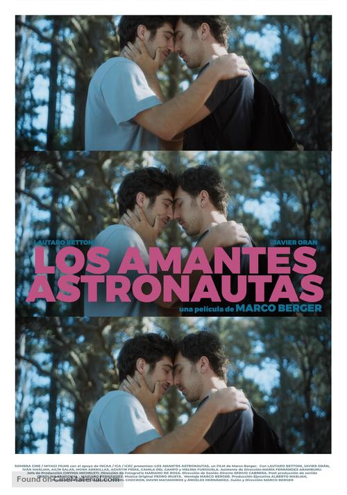 Los amantes astronautas - Argentinian Movie Poster