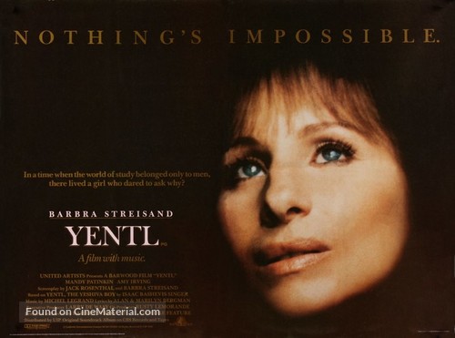 Yentl - British Movie Poster