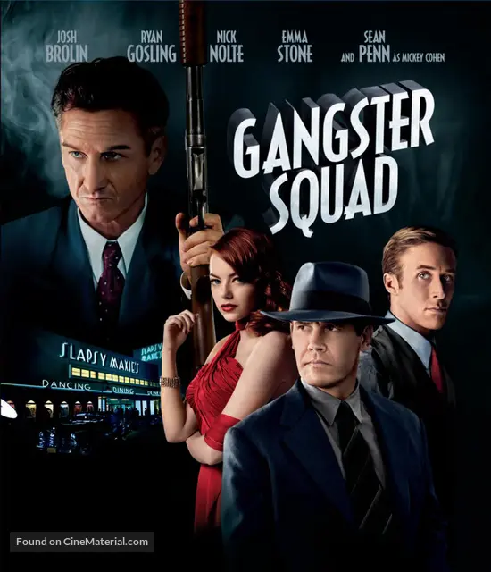 Gangster Squad - Blu-Ray movie cover