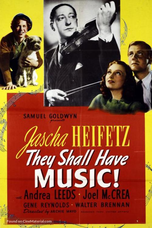 They Shall Have Music - Movie Poster